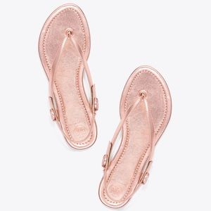Tory Burch Minnie Travel Thong Sandal - Rose Gold